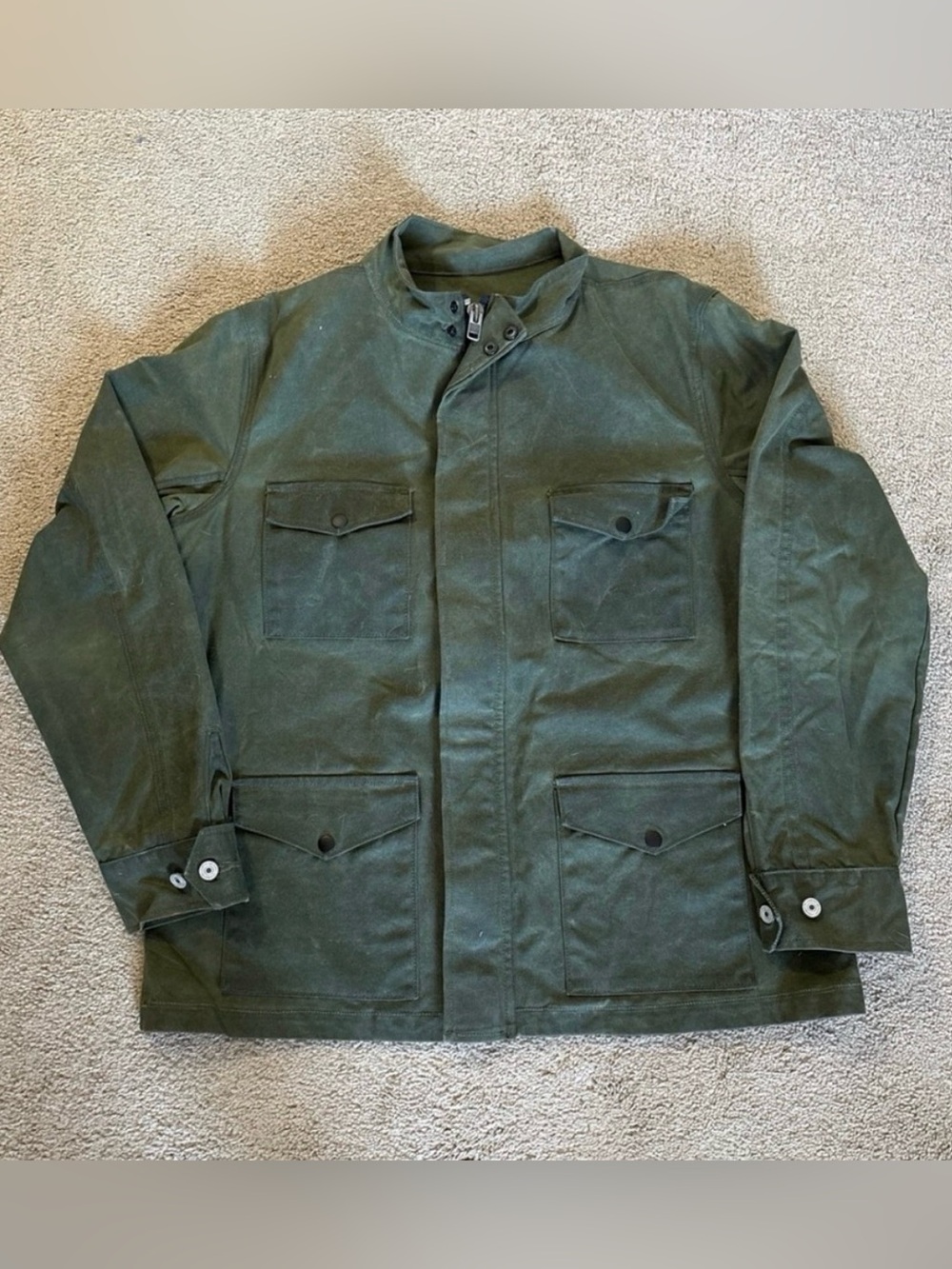 GUSTIN Men’s Green Field Jacket - XL